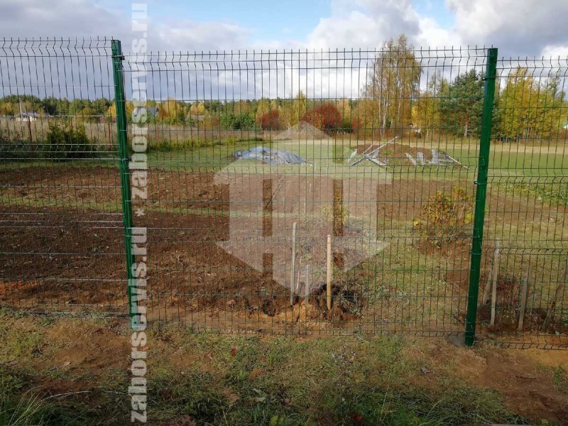 3D забор 110 метров 3,5мм пример 2 5мм