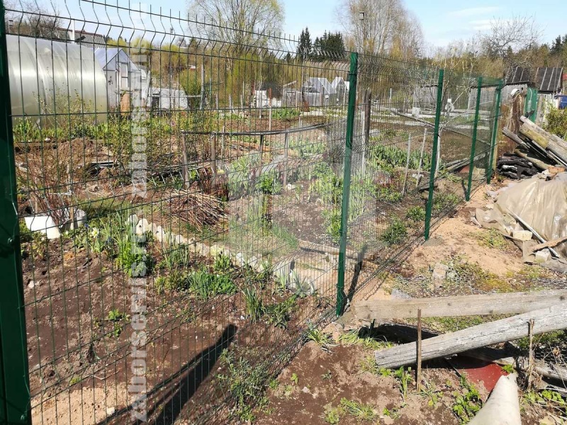 3D забор 90 метров высота 1,8м 3,5мм