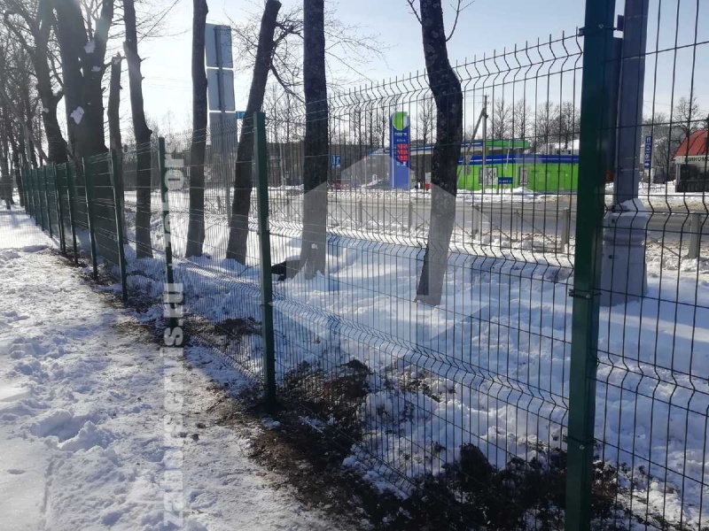 3D заборы для частного дома 15 соток 3,5мм