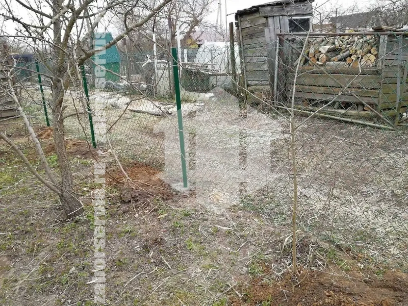 Забор из сетки рабицы с проволокой 45 метров