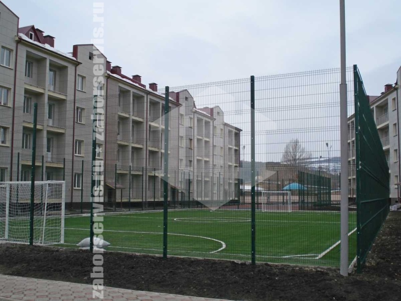 3D заборы для спортивной площадки 20 соток 5мм