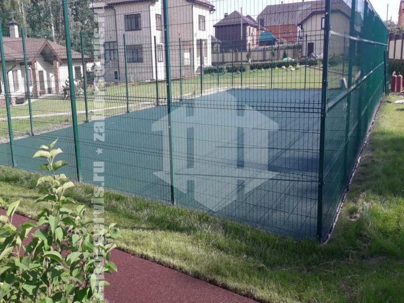 3D заборы для спортивной площадки 6 соток 4мм