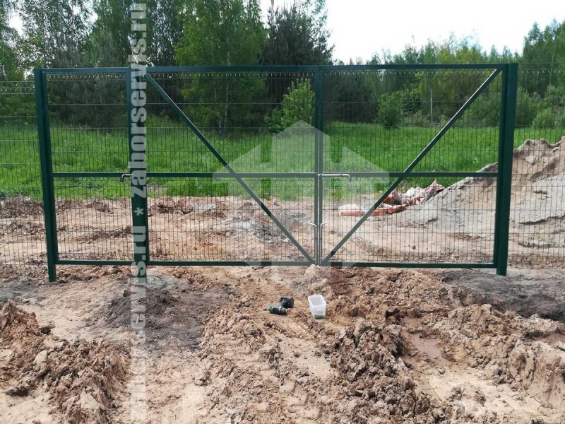3D забор 80 метров высота 1,8м 5мм