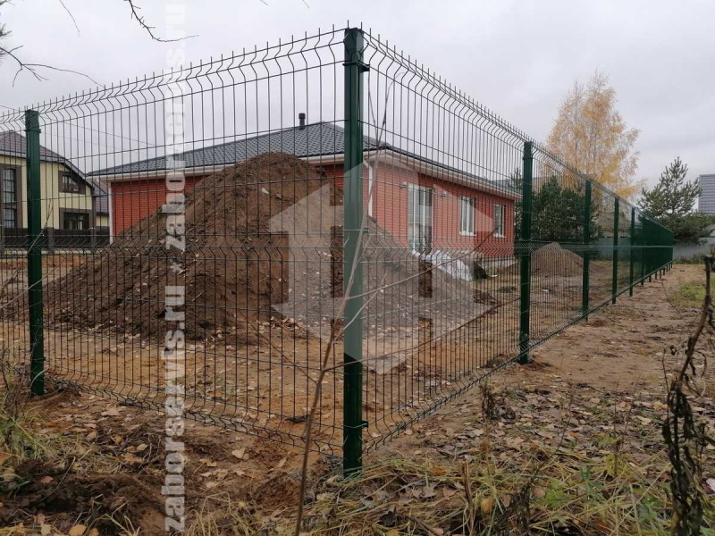 3D заборы для частного дома 12 соток 6мм