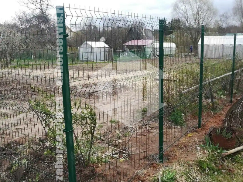 3D заборы для частного дома 75 метров 6 мм