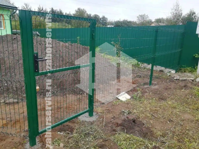 3D заборы для частного дома 87 метров 5мм