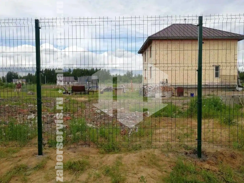 3D заборы для частного дома 93 метра 4мм