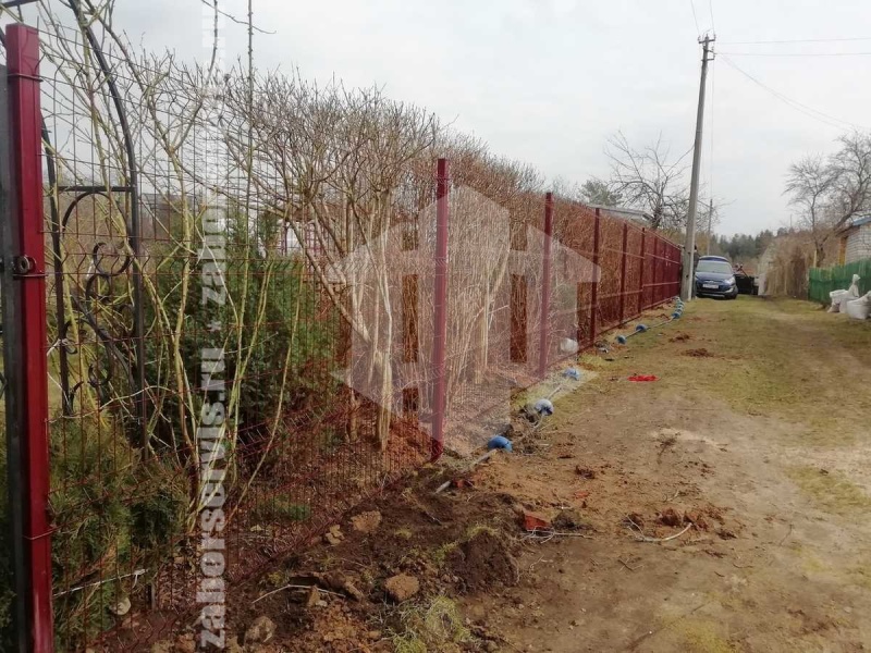 3D заборы для частного дома 80 метров 3,5мм