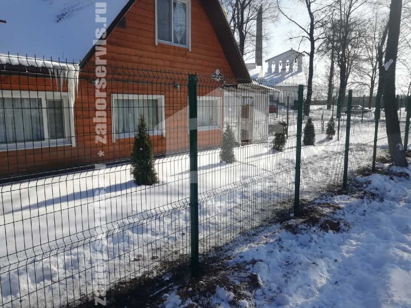 3D заборы для частного дома 15 соток 3,5мм