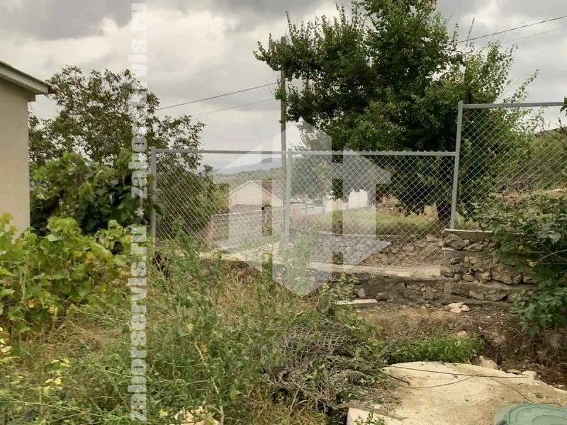 Забор из сетки рабицы на профильном каркасе 98 метров