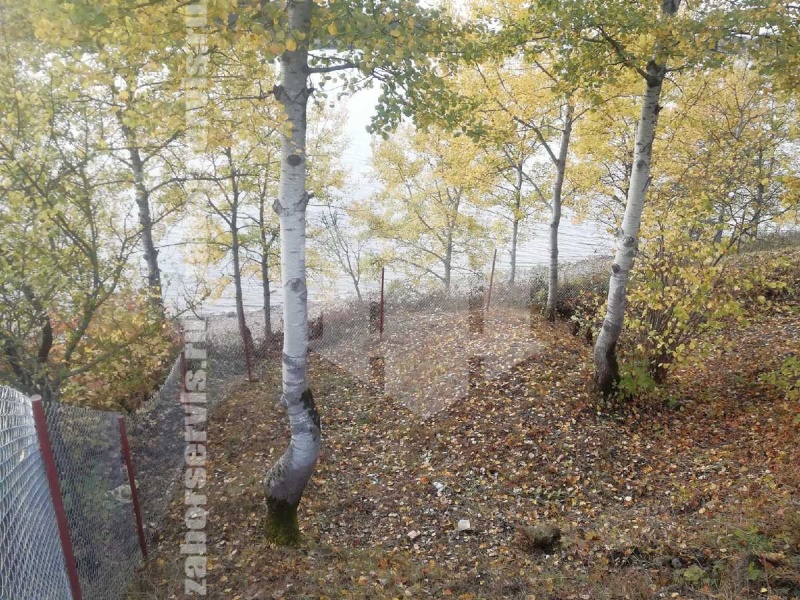 Забор из сетки рабицы в натяг 15 соток